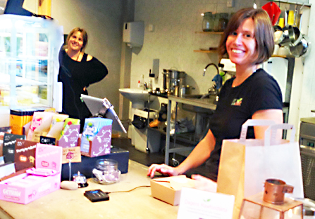 Frida Böhn och Lise-Lotte Sikström
