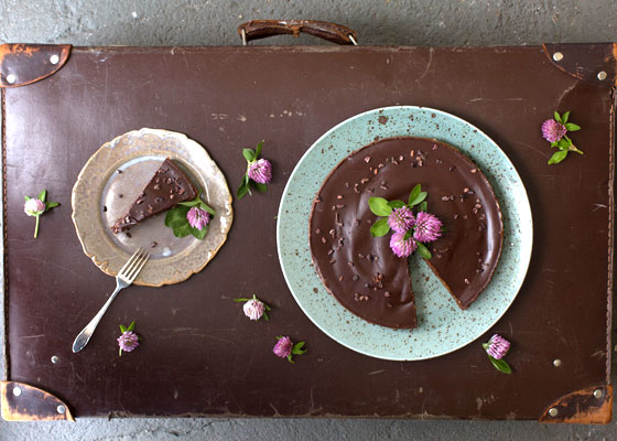 Rawfood Choklad Tårta